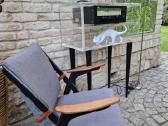 Vintažinė mid century modern poliakrilo konsolė - nuotraukos Nr. 4