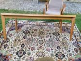 Vintažinis mid century ąžuolinis kavos staliukas - nuotraukos Nr. 16