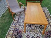 Vintažinis mid century ąžuolinis kavos staliukas - nuotraukos Nr. 30