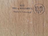 Vintažinis mid century ąžuolinis kavos staliukas - nuotraukos Nr. 14