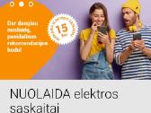 Elektrum 15 eur nuolaidos ar rekomendacijos kodas