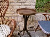 Vintažinis mid century autorinis ratango fotelis. - nuotraukos Nr. 26