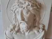 Gipsinis Kristaus bareljefas