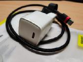 Baseus 20w + 50 cm type-c i type-c kabelis