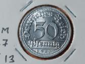 Vokietija 50 pfennig 1922 G