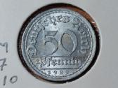 Vokietija 50 pfennig 1922 A