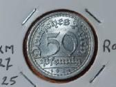 Vokietija 50 pfennig 1919 A