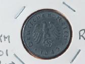 Vokietija 10 pfennig 1943 F - nuotraukos Nr. 2