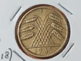 Vokietija 10 pfennig 1935 J - nuotraukos Nr. 2