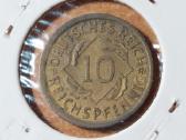 Vokietija 10 pfennig 1935 A
