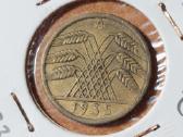 Vokietija 10 pfennig 1935 A - nuotraukos Nr. 2