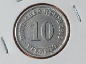 Vokietija 10 pfennig 1915 A