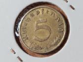 Vokietija 5 pfennig 1939 A