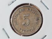 Vokietija 5 pfennig 1913 A