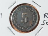 Vokietija 5 pfennig 1912 A