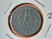 Vokietija 1 pfennig 1942 A - nuotraukos Nr. 2