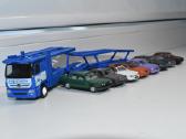 Autovežis Mercedes Benz Actros + 8 auto M1:87 (H0) - nuotraukos Nr. 4
