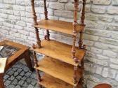 Vintažinė mid century ąžuolinė etažerė - nuotraukos Nr. 21