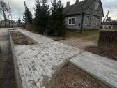 Namas centrinėje miesto gatvėje su 14a. sklypu