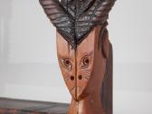 Etno tribal braziliška knygų lentyna vintažinė - nuotraukos Nr. 6