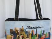 Išskirtinė rankinė su Manhatano vaizdu