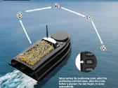 Flytec V030 Žvejybos pašarų laivelis 180gps Tasku - nuotraukos Nr. 12