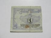 5 markės , Berlynas Vokietija , 1918 - nuotraukos Nr. 2