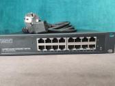16 port gigabit switchas Digitus 80115