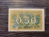 0.5 / 0,5 talono 1991 be užrašo - Aa serija - reta