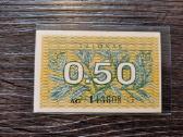 0.5 / 0,5 talono 1991 be užrašo - kirpimas - reta
