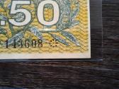 0.5 / 0,5 talono 1991 be užrašo - kirpimas - reta - nuotraukos Nr. 6