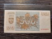 500 talonu 1993 - 999 numeryje - retesnis