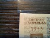 500 talonu 1993 - 999 numeryje - retesnis - nuotraukos Nr. 3