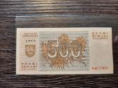 500 talonu 1993 - idomus numeris - retesnis