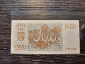 500 talonu 1993 - 111 numeryje - 2 iš eilės (2vnt) - nuotraukos Nr. 2