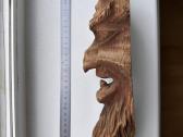 Medžio drožinys, velnias 30x10 cm - nuotraukos Nr. 4