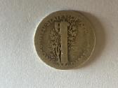 JAV vieno Dimo sidabrinė moneta 1928 metai - nuotraukos Nr. 2