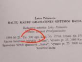 Palmaitis "Baltų kalbų gramatinės sistemos raida" - nuotraukos Nr. 8