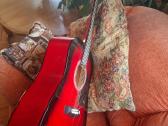 Tenson akustinė gitara su dėklu ir kitais priedais - nuotraukos Nr. 7