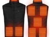 Daug modelių! Juoda šildoma liemenė su usb - nuotraukos Nr. 9