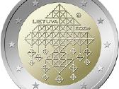 Nauja 2024 m. 2 eur. Lietuvos moneta.