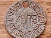 Žetonas carinis . Gamyklų draugija iki 1917