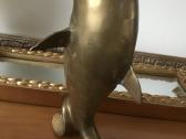 Bronzinė delfino statulėlė - nuotraukos Nr. 5