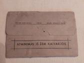 Lietuvos Prieškario Atvirukai 1939 m. Spaudos - nuotraukos Nr. 3