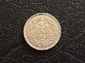 25 centai 1941m. Nyderlandai sidabras