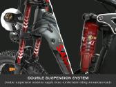 Samebike RS-a08 II 1000w elektrinis dviratis - nuotraukos Nr. 9