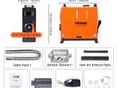 12v Dyzelinis oro šildytuvas, Vebasto 5-8kw - nuotraukos Nr. 5