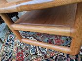 Vintažinis mid century tikmedžio masyvo staliukas - nuotraukos Nr. 11