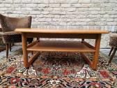 Vintažinis mid century tikmedžio masyvo staliukas - nuotraukos Nr. 13