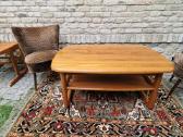 Vintažinis mid century tikmedžio masyvo staliukas - nuotraukos Nr. 20